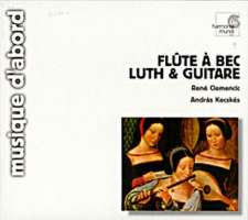 Flute a bec, luth et guitare 